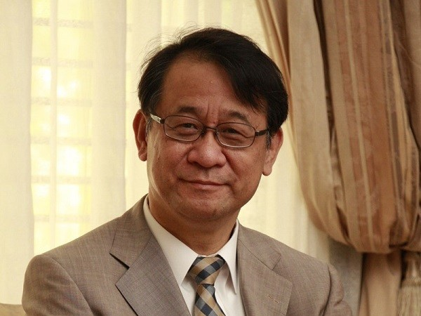 Hiroyasu Izumi, head of the Japan-Taiwan Exchange Association in Taipei. 