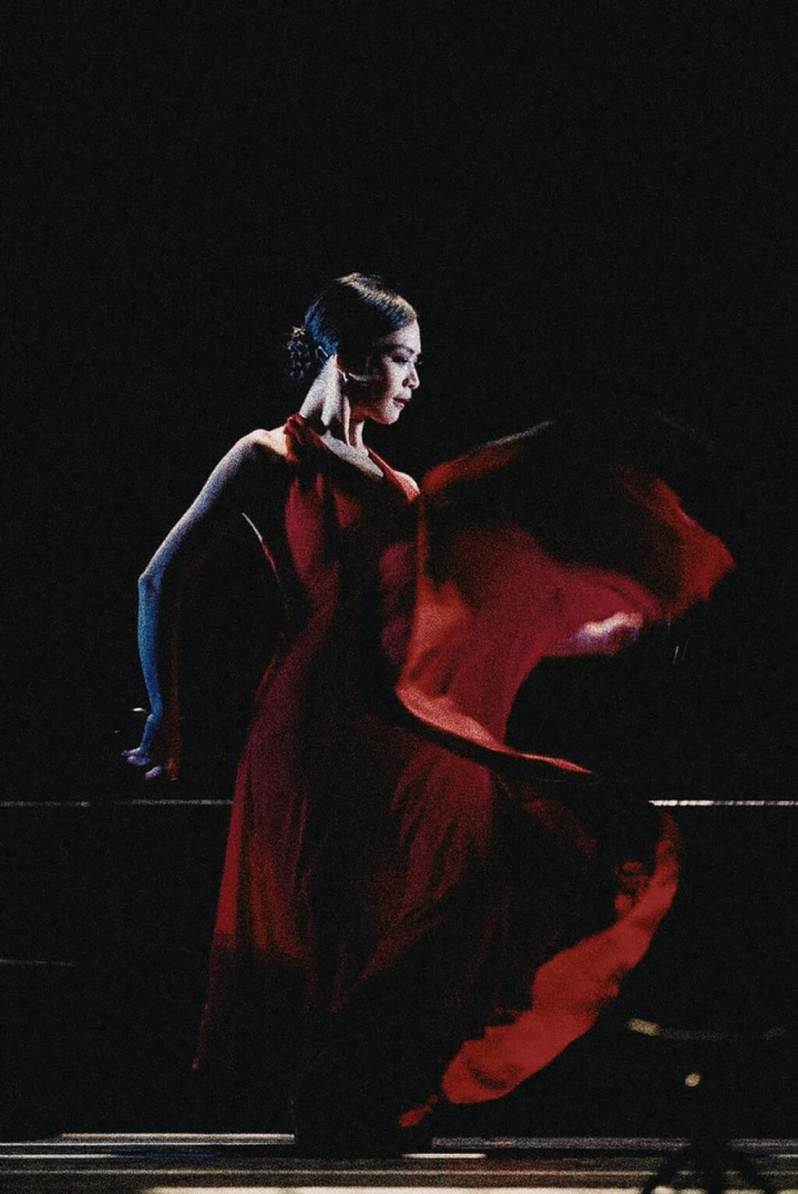 精靈幻影舞團團長薛喻鮮考上西班牙國家舞團，為台灣第一人，9月將展開新工作。她表示，要將這份榮耀獻給上帝，還要謝謝自己沒有放棄自己。（薛喻鮮提供）