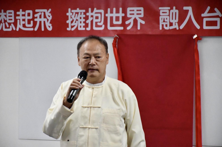 周永明感謝僑委會、內政部以及各國歸僑協會的大力支持