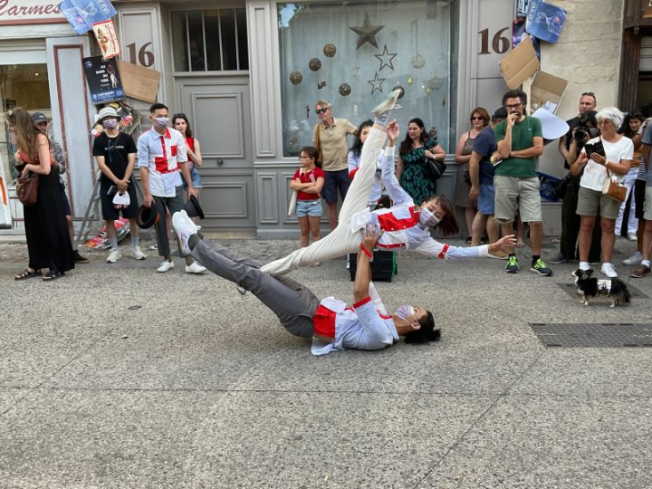 Performance by 0471 Acro Physical Theatre