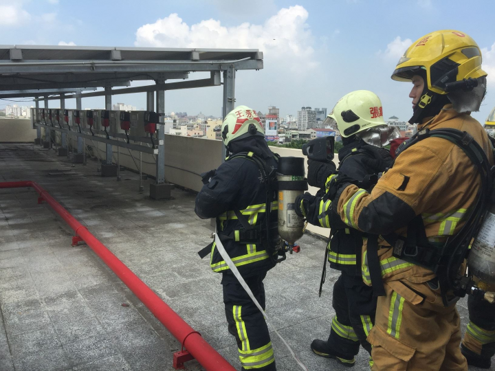 搶救太陽光電發電設備場所