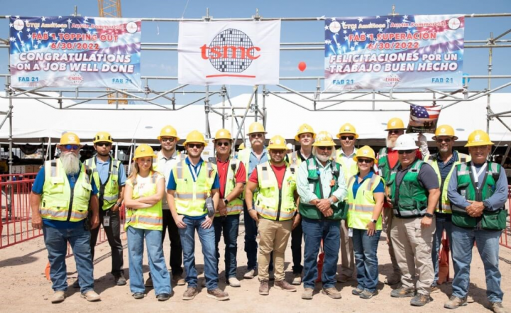 Image taken from TSMC's Linkedin page