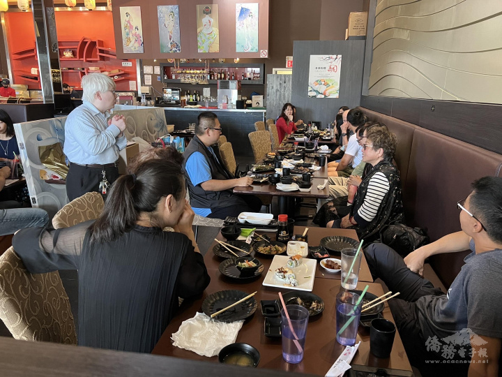 籌備會發起人之官俊憲僑務顧問致詞