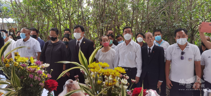 清萊雲南會館公祭李心賢董事長情景