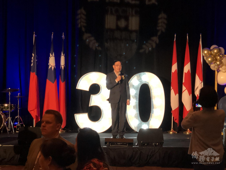 原住民族委員會主任委員夷將·拔路兒應邀致詞