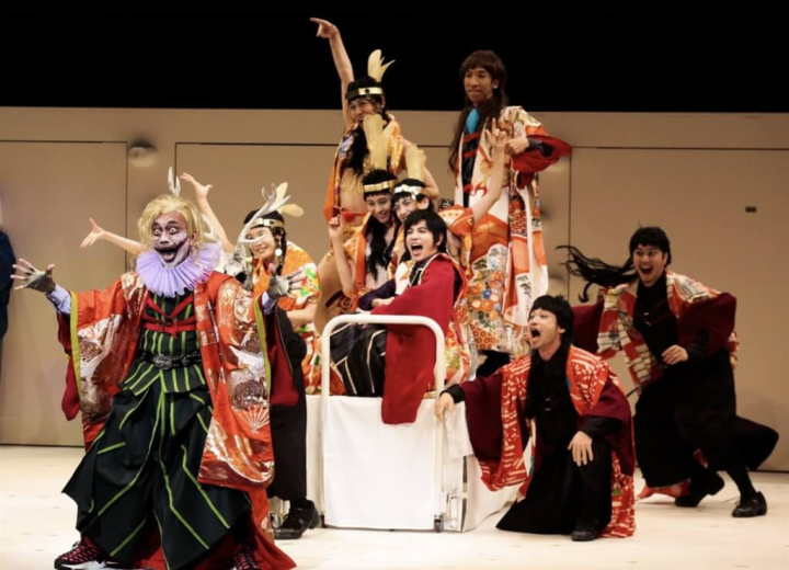 日本鬼才導演野田秀樹大型公演作品「Q：歌舞伎之夜」將於10月25日至30日在台北國家戲劇院登台演出，帶來跨時空的羅密歐與茱麗葉。（兩廳院提供）