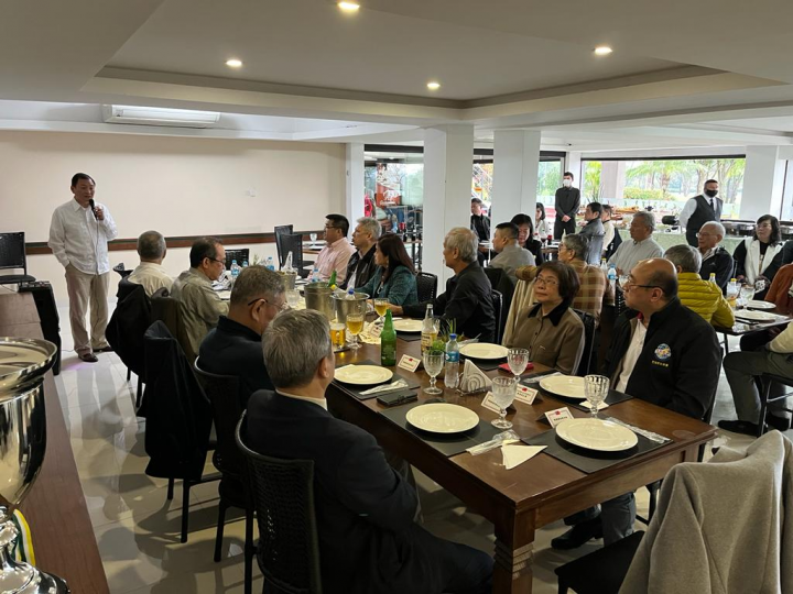 駐巴拉圭韓大使志正訪視東方市僑領