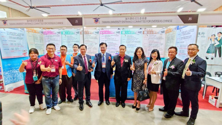 連公使出席2022台灣高等教育展雙溪大年場次開幕典禮