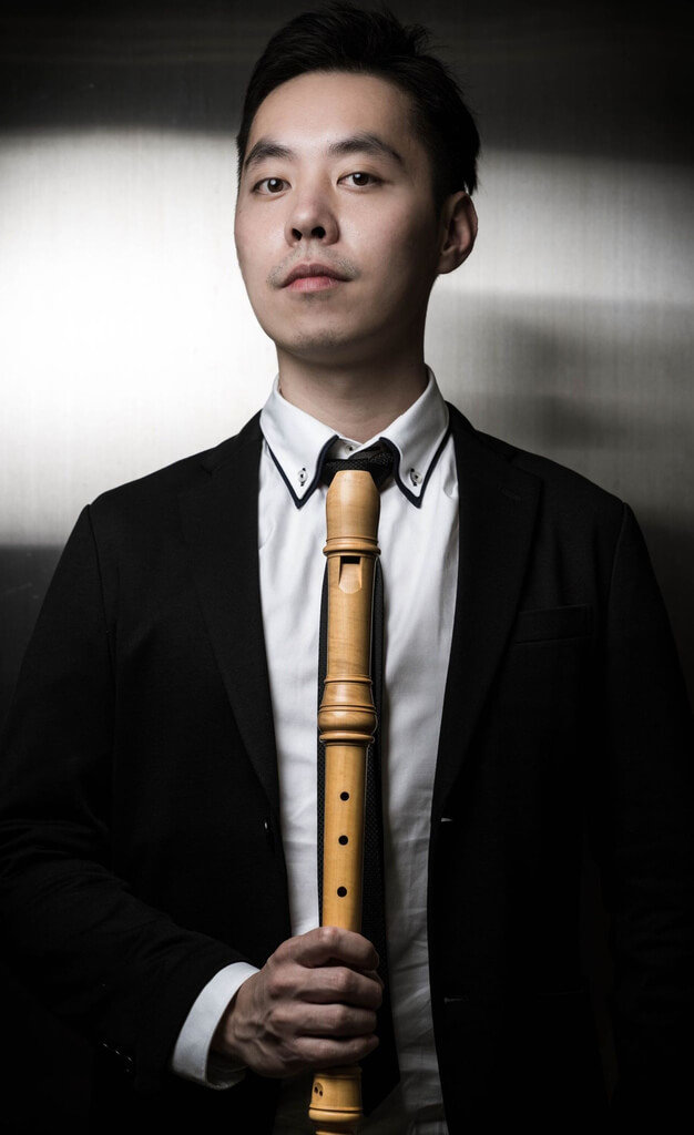 木笛演奏家梁益彰致力巴洛克音樂推廣，規劃「泰勒曼你太浪漫」音樂會演出，為台灣樂迷帶來豐富的歐洲古樂饗宴。（梁益彰提供）