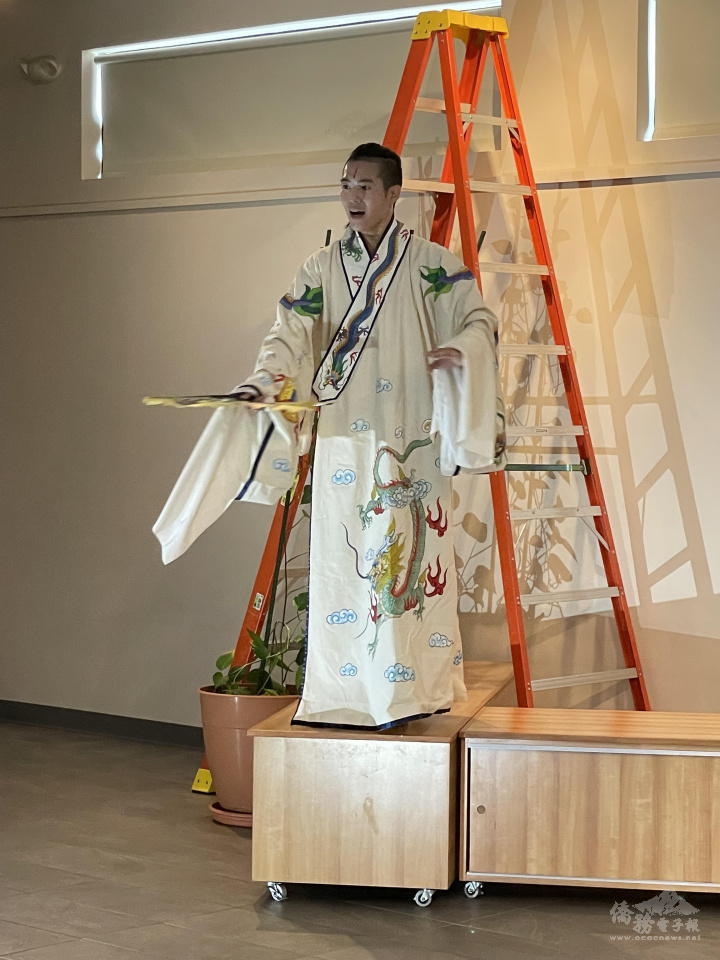 隋汴京劇融合現代舞演出