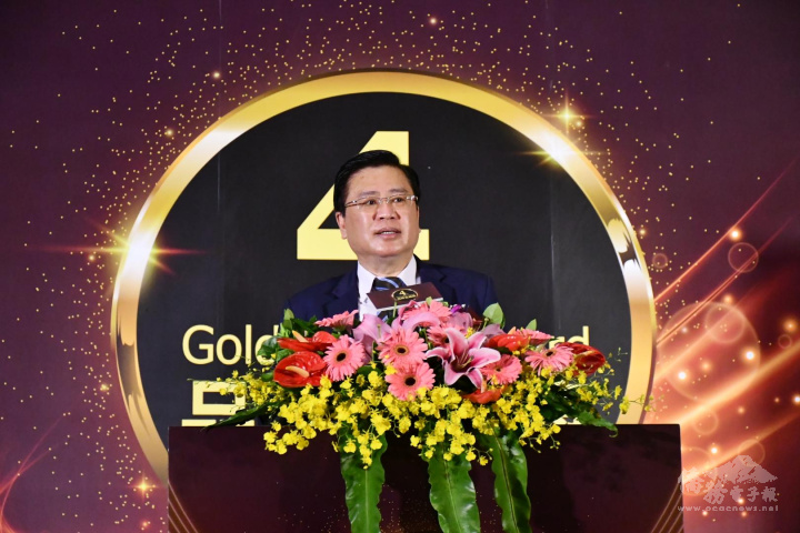 許舒博鼓勵金舶獎得主們組成國家隊，一起打天下