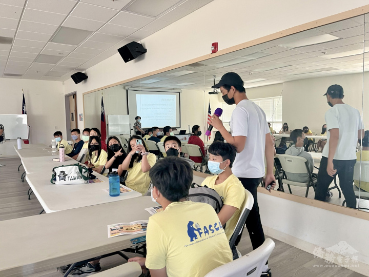 Going around the room with introductions