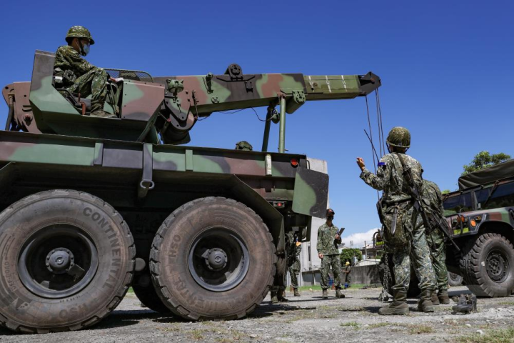 四支部高保廠發揮訓練成果，為團隊爭取榮譽。（高保廠提供）