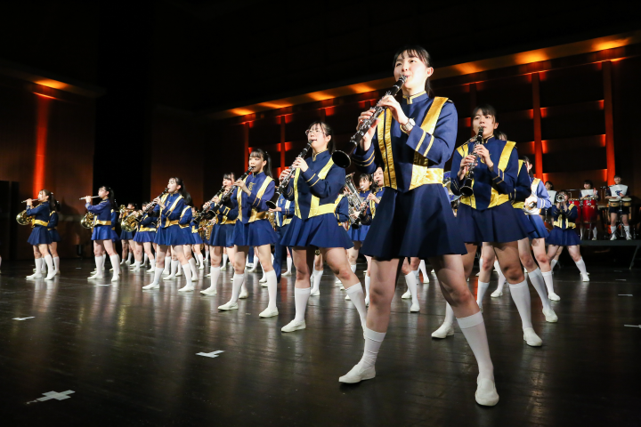 日本京都橘高校吹奏部將受邀來台參加國慶大會演出。(內政部提供)   