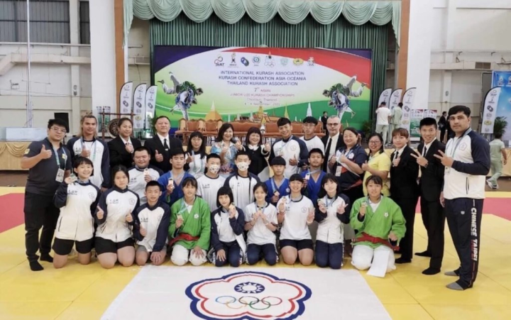 台灣克拉術青年代表隊參加克拉術亞洲青年錦標賽，共獲5銀、7銅佳績，女子組更榮獲團體總成績季軍殊榮。（中華民國克拉術協會提供）