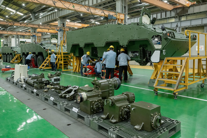 總統視導「陸軍兵工整備發展中心」