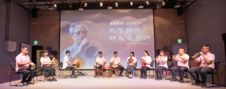 延樂軒北管劇場演出《萬年歡》為活動揭開序曲