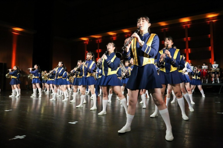 日本「京都橘高校吹奏部」將訪台參與國慶典禮演出，有別於歷年國慶三軍樂儀隊的威武嚴肅，「橘高校」將展現充滿青春朝氣活力。（文化總會提供）