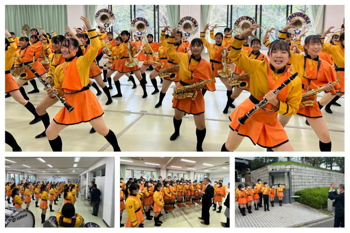 駐大阪辦事處向明德處長拜訪京都橘高校