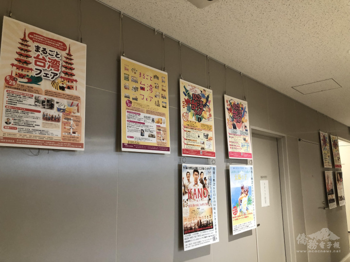 歷屆「臺灣市集」宣傳海報展示區