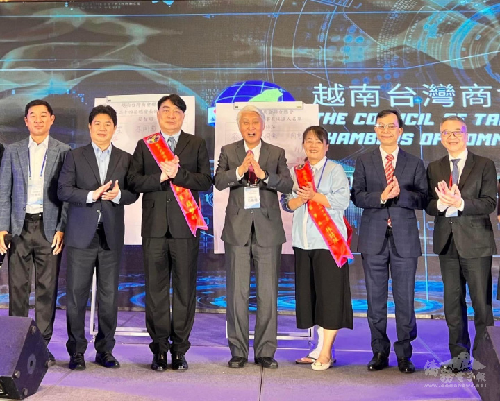 越南臺灣商會聯合總會24屆總會長選舉 簡智明連任|亞洲 | 僑務電子報