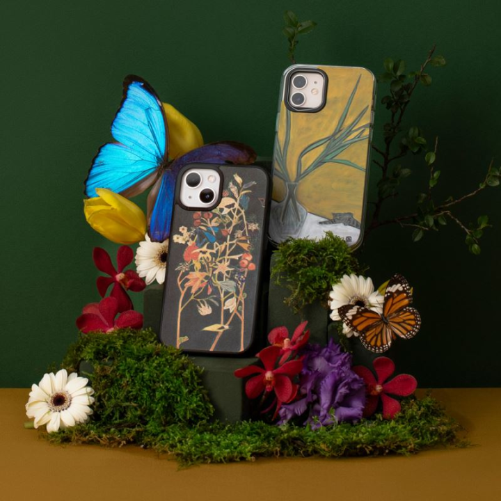 《萬物靜觀皆自得》與《花》，則是以動物與植物為題，在寧靜的景物中加入雀鳥與貓隻點綴出活潑的氣息