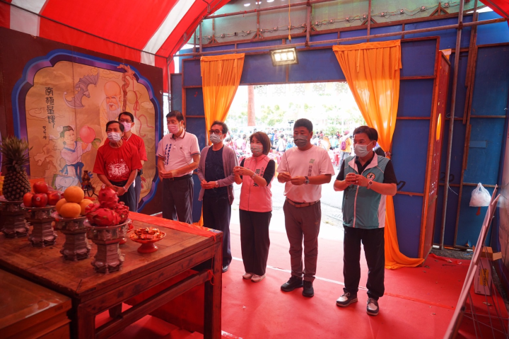 客家委員會副主任委員鍾孔炤特別南下參加