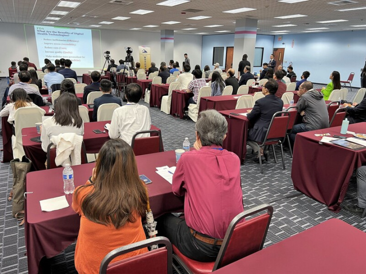 南加玉山協會主辦、國科會支持的「南加州台灣醫療技術研討會」15日、16日在仁愛醫療集團（AHMC Healthcare）會議廳舉行，以疫情後的精準健康、人工智慧與遠距醫療為三大主題。