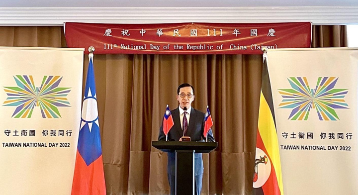 台灣駐索馬利蘭共和國代表處羅鎮華代表致詞