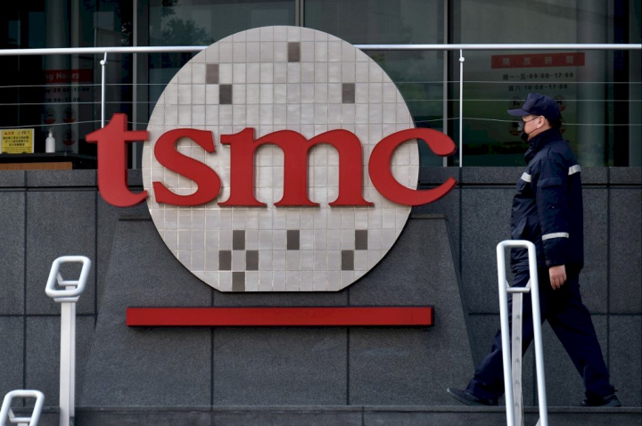 晶圓代工大廠台積電(tsmc)。