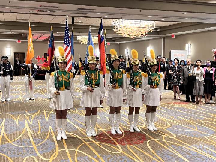 北一女儀隊表演獲得滿堂喝采