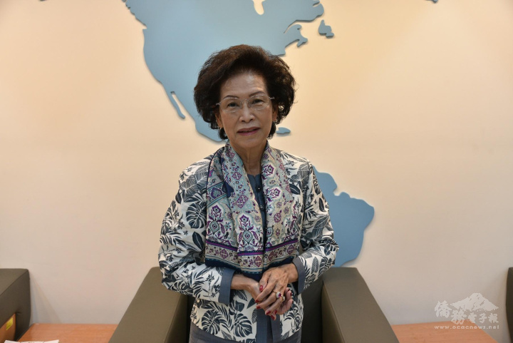 何素珍接受僑務電子報專訪