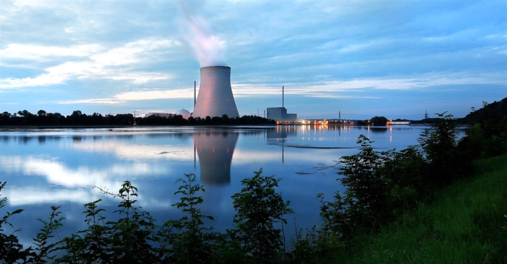 德國總理蕭茲下令讓德國現存的3座核電廠持續運轉到明年4月。圖為南部的伊薩核電廠（Isar）。（PreussenElektra提供）