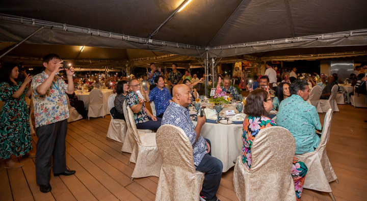 「帛旅專案」副總統答宴