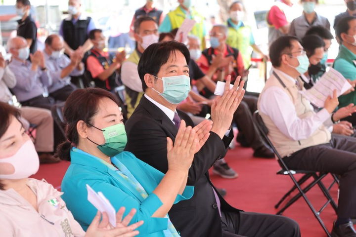 副總統出席「台南市道172線安溪寮段至白河區拓寬工程通車典禮」