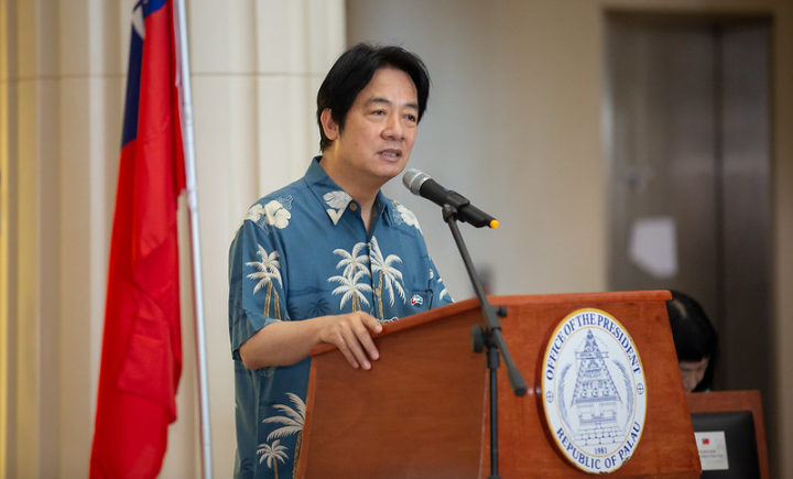 「帛旅專案」副總統出席帛琉國會歡迎會，並致詞