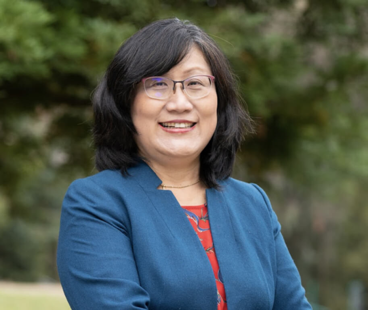 加州古柏迪諾副市長趙良方來自台灣，她在11月8日美國期中選舉的地方選戰尋求連任。（古柏迪諾台中友誼城市協會提供）