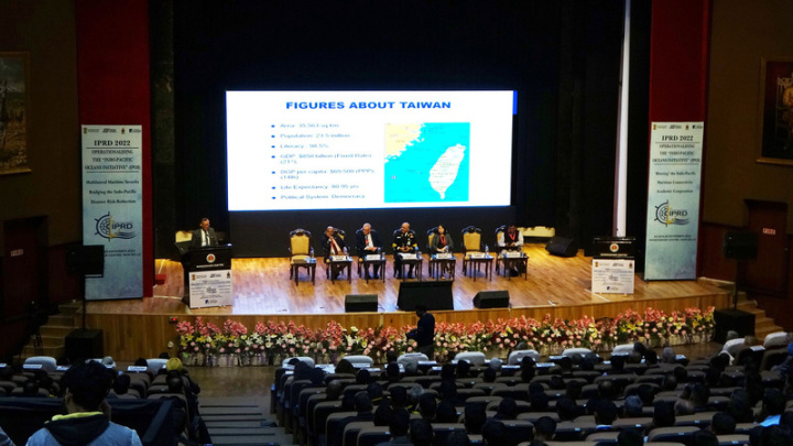 印度智庫「國家海事基金會」（NMF）主辦的2022年印度太平洋區域對話（IPRD-2022），23日至25日在德里舉行，超過800人參加，駐印度副代表陳牧民受邀參加。