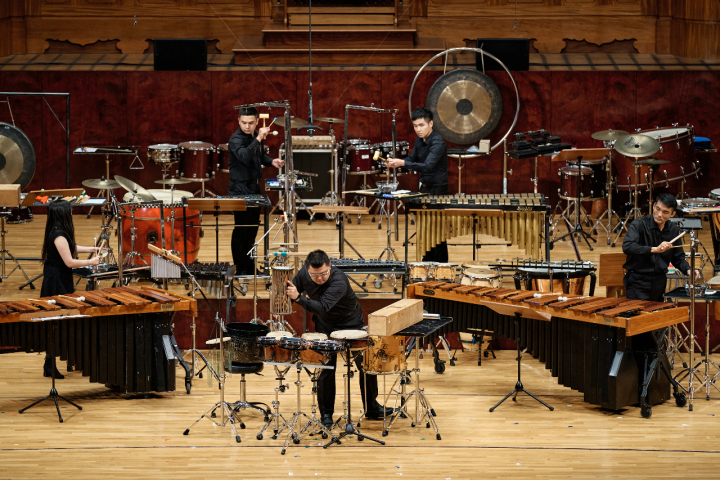 疫情國際交流再起，朱宗慶打擊樂團7日啟程赴參加由國際打擊樂藝術協會主辦「世界打擊樂年會」，並舉辦專場音樂會。(朱宗慶打擊樂團提供)