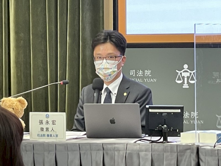 司法院發言人張永宏。