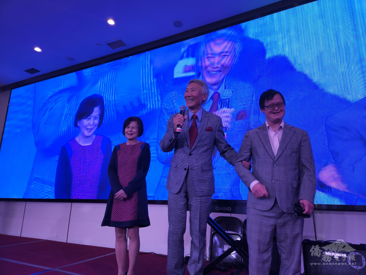 華人特殊兒童之友會(FCSN)長期支持者、前臺積電技術長、UC Berkeley傑出名譽教授胡正明伉儷及兒子接受FCSN表揚善款義舉