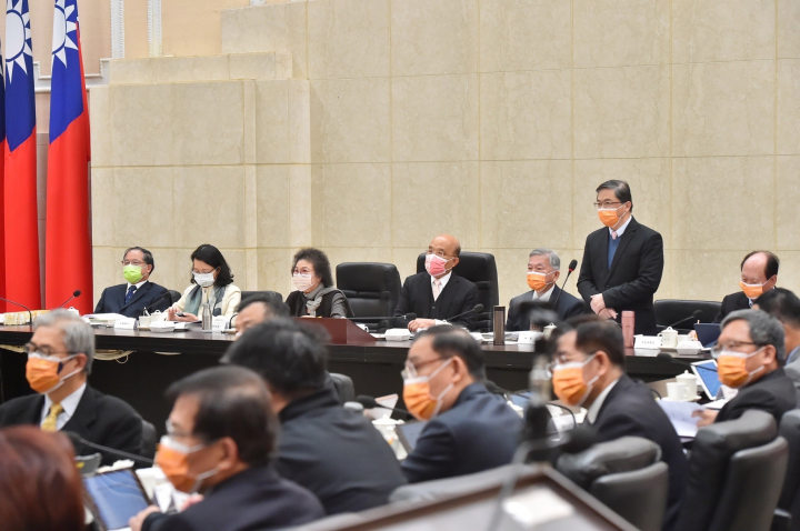 行政院長蘇貞昌出席「監察院111年巡察行政院會議」