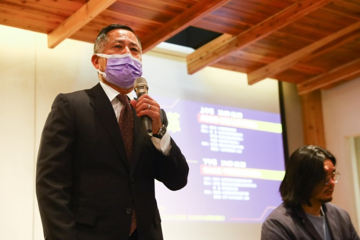 台灣戰略評估學會會長退役中將林於豹23日出席黑熊學院主辦的論壇。