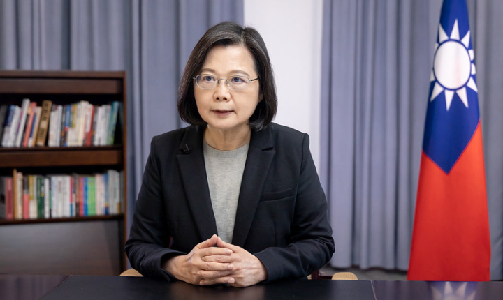 總統為「2022女科技人大會–邁向工作與生活共榮的新職場」錄製致詞影片