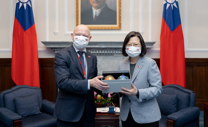 蔡英文總統6日上午接見「波蘭眾議院『波台國會小組』訪問團」