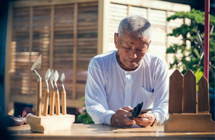 Traditional building restoration expert Su Ching-liang. Photo courtesy of the Ministry of Culture