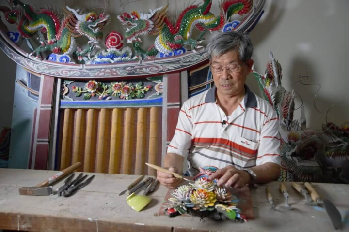National monument restoration expert Hsu Ming-he. Photo courtesy of the Ministry of Culture
