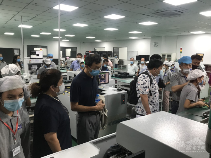 參訪光鼎緬甸公司工廠