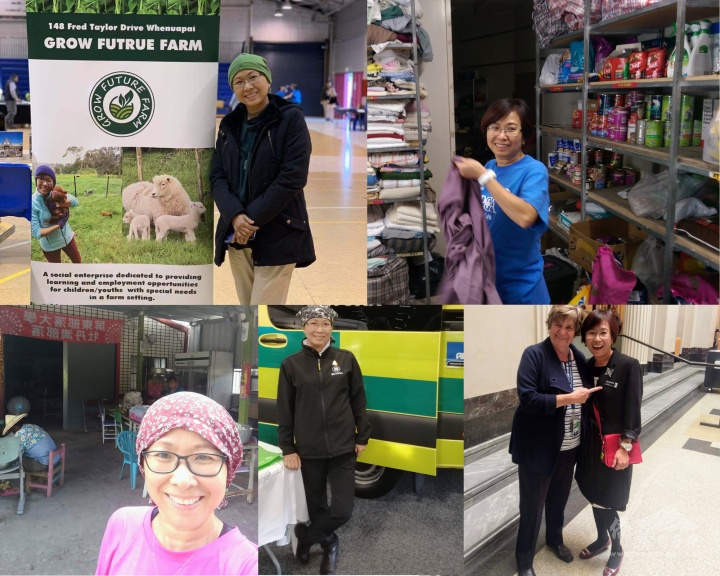 梁鈴鈴快樂志工足跡橫跨紐西蘭與臺灣兩地