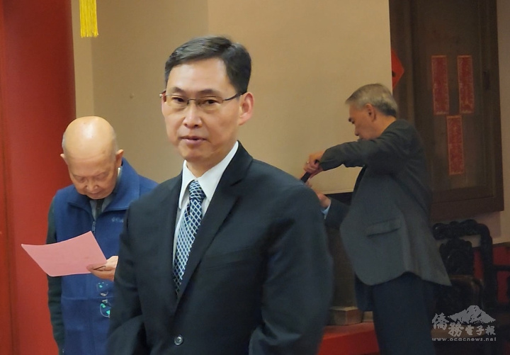 駐波士頓文化辦事處處長孫儉元致詞